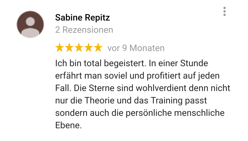 Feedback Sabine