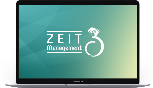 Laptop-Zeitmanagement