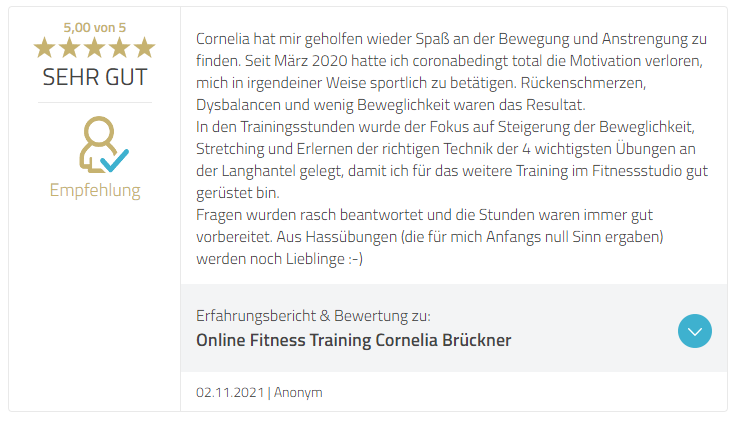 PT Feedback Simone