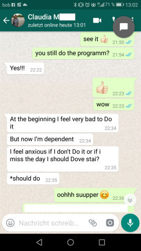 Feedback Claudia Feedback Claudia